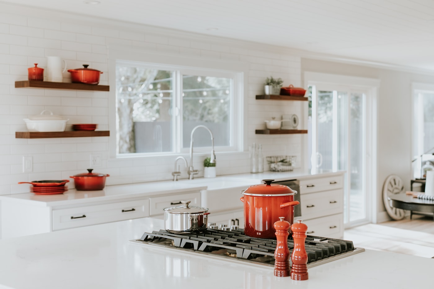 Clean, finished home interior